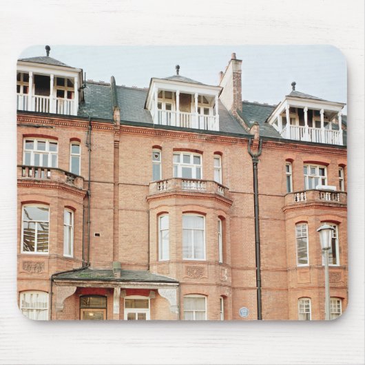 Titeの通り、チェルシーのオスカー・ワイルドの家 マウスパッド (正面)
