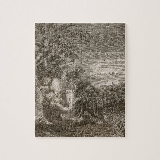 Tithonusのオーロラの夫はGrasshopに、回りました ジグソーパズル (縦)