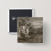 Tithonusのオーロラの夫はGrasshopに、回りました 缶バッジ (正面&裏面)