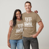Titiの定義 おばさんへの面白くてかわいいギフト 楽しい tシャツ (ユニセックス)