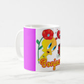 Titi bonjour コーヒーマグカップ (正面左)