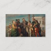 Titian (1488-1576年)とVerones間の会合 名刺 (裏面)
