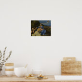 Tititian -ヴァージンと子供と乳児 ポスター (キッチン)