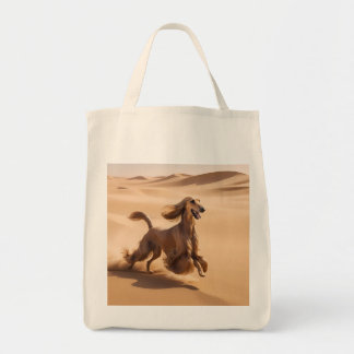Title: Afghan Hound Elegant Grocery Tote Bag トートバッグ