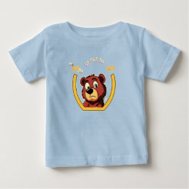 Title Bee or Not to Bee Bear - シェイクスピア ユーモア ベビーTシャツ