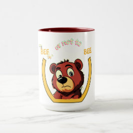 Title Bee or Not to Bee Bear - シェイクスピア ユーモア マグカップ
