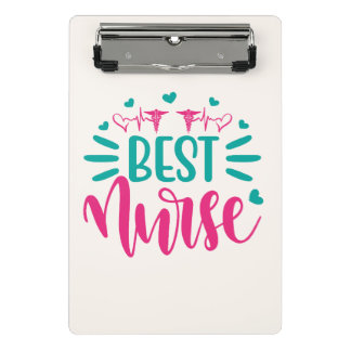 TITLE  Best Nurse Mini Clipboard – Personalized Me ミニクリップボード