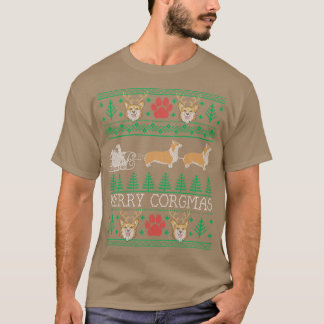 Title Funny Corgi Dog Lover Owner Corgi Ugly Chris Tシャツ