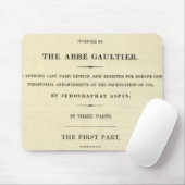 Title Page地理学のコース マウスパッド (マウス)