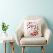 🌸 Title (SEO + Trending) Mom Crown Rose Design –  クッション (椅子)