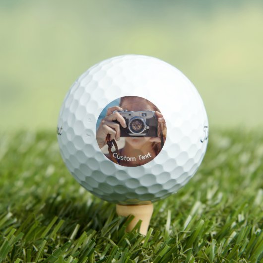 Titleist Pro V1 Golf Balls - Personalized Custom ゴルフボール (インサイチュ 木)