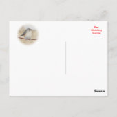 Titmouseポストカ空白のーカスタマイズ – 任意の大事な行事 ポストカード (裏面)