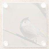 Titmouse_Coaster ガラスコースター (裏面)