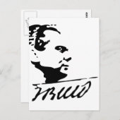 TITOプロファイルの署名 ポストカード (正面/裏面)