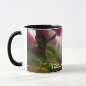 Tito's Morning Teaカスタマイズ可パーソナライズされた能 マグカップ (左)