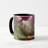 Tito's Morning Teaカスタマイズ可パーソナライズされた能 マグカップ (正面左)