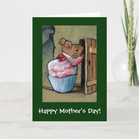 TITTLEMOUSE夫人の幸せな母の日! カード (正面)