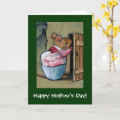 TITTLEMOUSE夫人の幸せな母の日! カード (黄色い花)