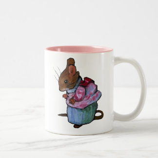 Tittlemouse夫人: 油のパステル ツートーンマグカップ