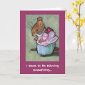 TITTLEMOUSE夫人、私は… MissingSomethingようです カード (黄色い花)