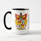 Titus家族の紋章付き外衣 マグカップ (左)