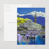 Tivat Montenegro, modern  postcard, Coast Travel A シーズンポストカード (正面/裏面)