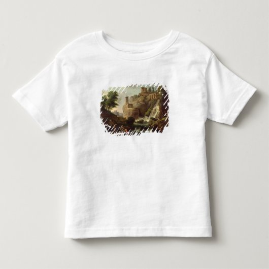 Tivoliの滝 トドラーTシャツ (正面)
