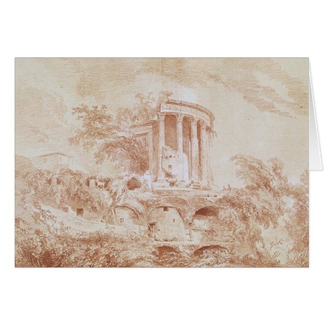 TivoliのSybilの寺院 (正面横)