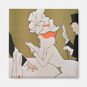 「Tivoliレストラン、繊維」の、ロンドン(色のlitho) マグネット