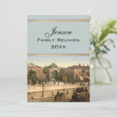 Tivoli公園の入口のコペンハーゲンの家族会 招待状 (スタンド正面)