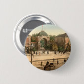 Tivoli公園の入口コペンハーゲンデンマーク 缶バッジ (正面&裏面)