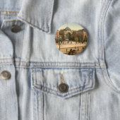 Tivoli公園の入口コペンハーゲンデンマーク 缶バッジ (インサイチュ)