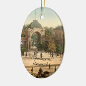 Tivoli公園の入口コペンハーゲン セラミックオーナメント (左)