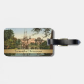 Tivoli公園、コペンハーゲン、デンマーク ラゲッジタグ (裏面横)