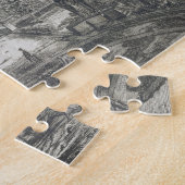 Tivoli (版木、銅版、版画)の別荘のd'Este ジグソーパズル (側面)