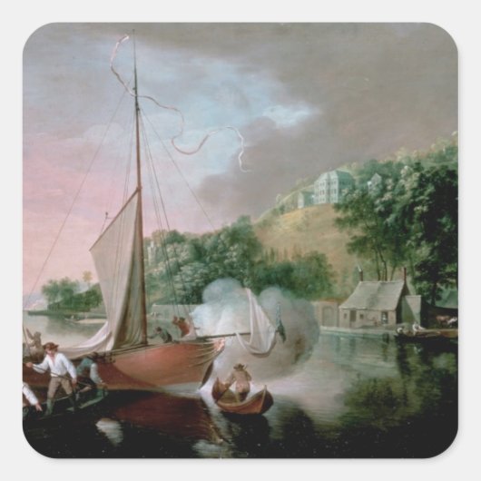 Tivoli、Corkの近く、1780年代 スクエアシール (正面)