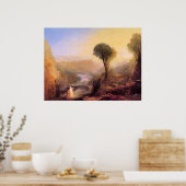 Tivoli - Tobias and the Engel by Joseph Turner ポスター (キッチン)