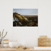 Tivoli Waterfall — Temple of the Sibil, Cole ポスター (キッチン)