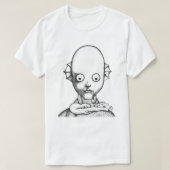 Tiwa, Fantastic Planet Sketch Tシャツ (デザイン正面)