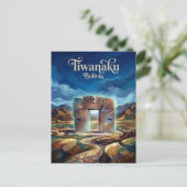 Tiwanaku Bolivia ポストカード (スタンド正面)