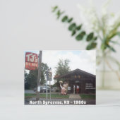 TJのビッグボーイノースシラキュース1980年代 ポストカード (スタンド正面)