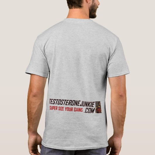 TJ及びチェスターフィールドのヒョウのティー Tシャツ (裏面)