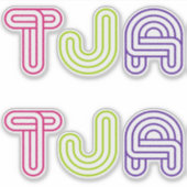 Tja、ドイツ語、Deutsches Wort シール (正面)