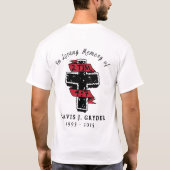 TJG 2TIMの4:7 Tシャツ (裏面)