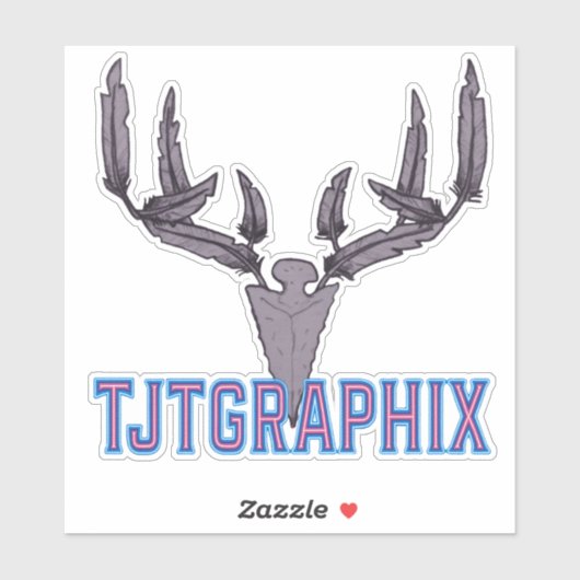 TJTGRAPHIX ステッカー シール (シート)