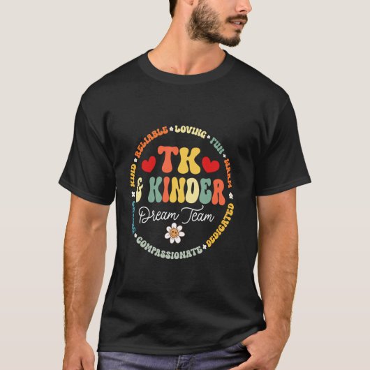TKとキンダードリームチーム移行幼稚園T Tシャツ (正面)