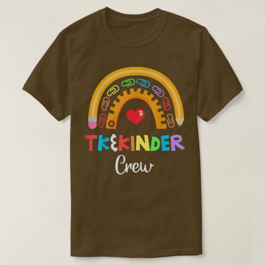 TKとキンダーCrew TK教師 トランジショナルキンダー Tシャツ (デザイン正面)