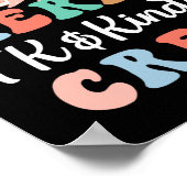 TkとメリーKinderクルー幼稚園先生Chri ポスター (角)