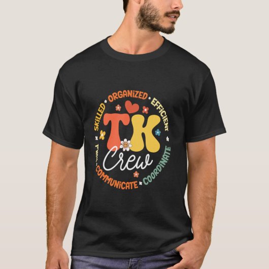 TKクルーTransitional-Chargest Crew Back To Sch Tシャツ (正面)