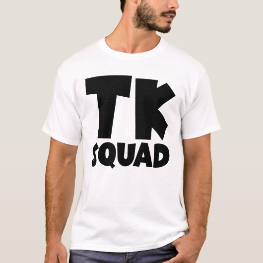 TKスカッド新学期移行幼稚園 Tシャツ (正面)